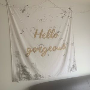 Hello Gorgeous tapestry